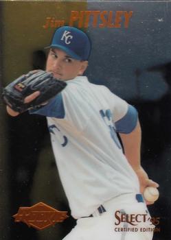 1995 Select Certified #95 Jim Pittsley Front