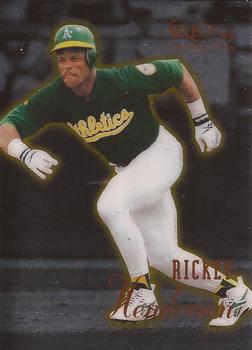1995 Select Certified #41 Rickey Henderson Front