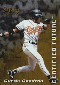 1995 Select Certified - Certified Future #2 Curtis Goodwin Front