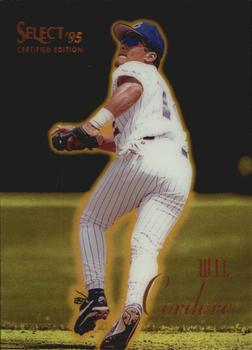 1995 Select Certified - Mirror Gold #6 Wil Cordero Front