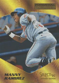 1995 Select Certified - Potential Unlimited (PR1975) #2 Manny Ramirez Front
