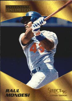 1995 Select Certified - Potential Unlimited (PR1975) #3 Raul Mondesi Front
