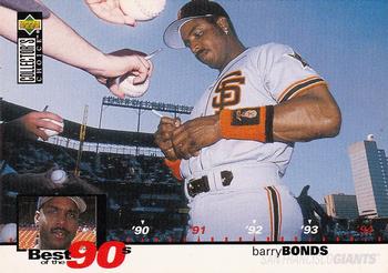 1995 Collector's Choice #60 Barry Bonds Front