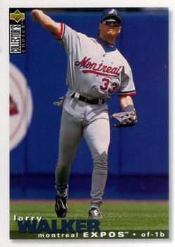 1995 Collector's Choice #238 Larry Walker Front