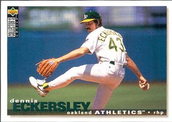 1995 Collector's Choice #134 Dennis Eckersley Front