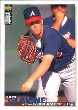 1995 Collector's Choice #165 Tom Glavine Front