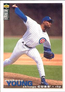 1995 Collector's Choice #201 Anthony Young Front