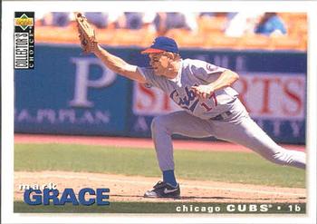1995 Collector's Choice #205 Mark Grace Front