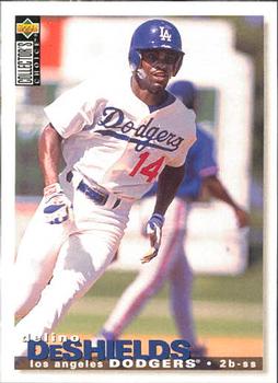 1995 Collector's Choice #218 Delino DeShields Front