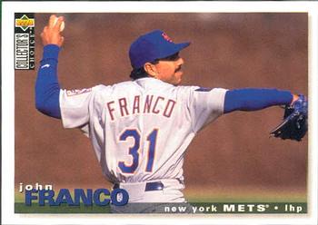 1995 Collector's Choice #329 John Franco Front
