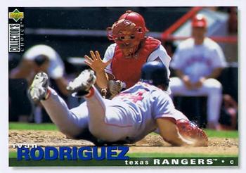 1995 Collector's Choice #391 Ivan Rodriguez Front