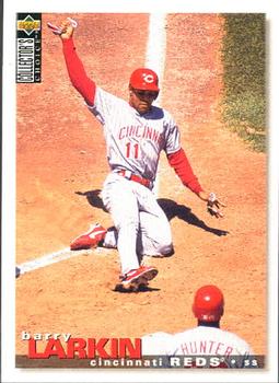 1995 Collector's Choice #430 Barry Larkin Front