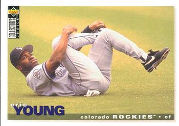 1995 Collector's Choice #446 Eric Young Front
