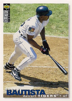 1995 Collector's Choice #466 Danny Bautista Front