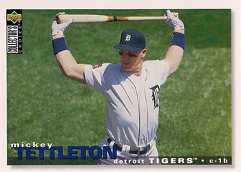 1995 Collector's Choice #474 Mickey Tettleton Front