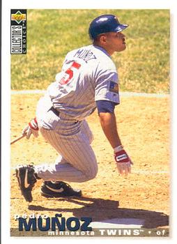 1995 Collector's Choice #489 Pedro Munoz Front