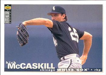 1995 Collector's Choice #496 Kirk McCaskill Front