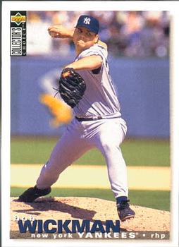 1995 Collector's Choice #509 Bob Wickman Front