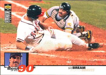 1995 Collector's Choice #55 Sid Bream Front