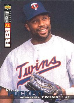 1995 Collector's Choice #77 Kirby Puckett Front