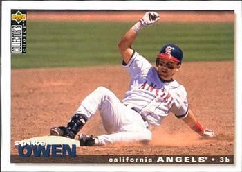 1995 Collector's Choice #93 Spike Owen Front