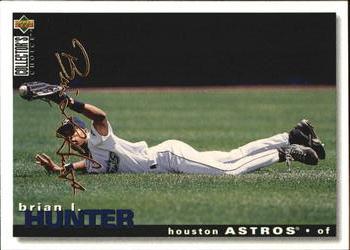 1995 Collector's Choice - Gold Signature #111 Brian L. Hunter Front