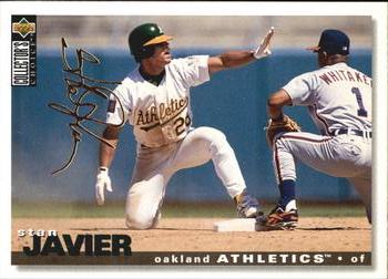 1995 Collector's Choice - Gold Signature #129 Stan Javier Front