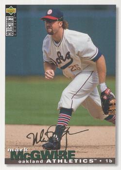 1995 Collector's Choice - Gold Signature #130 Mark McGwire Front