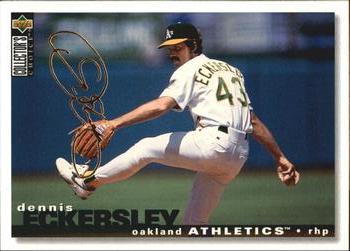 1995 Collector's Choice - Gold Signature #134 Dennis Eckersley Front