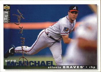1995 Collector's Choice - Gold Signature #162 Greg McMichael Front