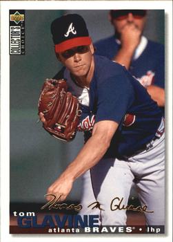 1995 Collector's Choice - Gold Signature #165 Tom Glavine Front