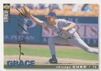 1995 Collector's Choice - Gold Signature #205 Mark Grace Front
