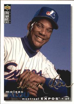 1995 Collector's Choice - Gold Signature #250 Moises Alou Front