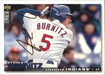 1995 Collector's Choice - Gold Signature #279 Jeromy Burnitz Front