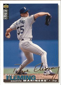 1995 Collector's Choice - Gold Signature #293 Dave Fleming Front