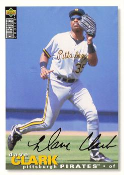 1995 Collector's Choice - Gold Signature #386 Dave Clark Front