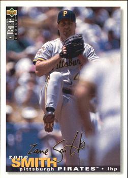 1995 Collector's Choice - Gold Signature #389 Zane Smith Front