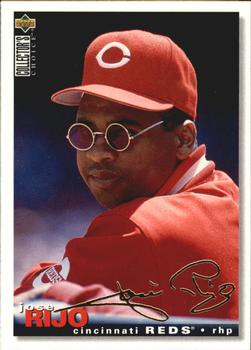 1995 Collector's Choice - Gold Signature #434 Jose Rijo Front