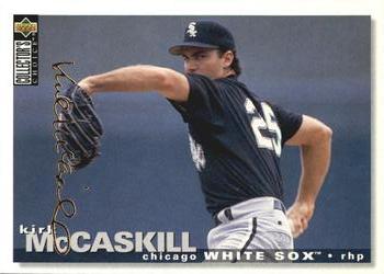 1995 Collector's Choice - Gold Signature #496 Kirk McCaskill Front