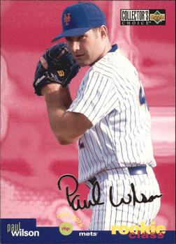 1995 Collector's Choice - Silver Signature #20 Paul Wilson Front