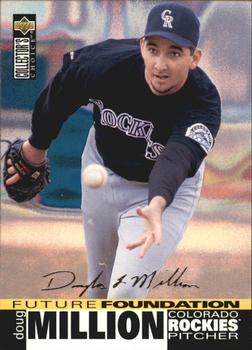 1995 Collector's Choice - Silver Signature #38 Doug Million Front
