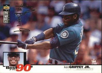 1995 Collector's Choice - Silver Signature #62 Ken Griffey Jr. Front