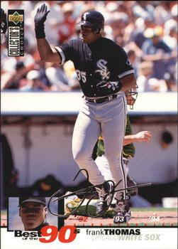 1995 Collector's Choice - Silver Signature #64 Frank Thomas Front