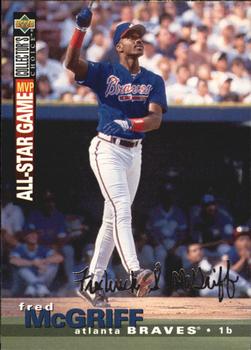 1995 Collector's Choice - Silver Signature #69 Fred McGriff Front