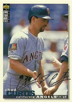 1995 Collector's Choice - Silver Signature #99 Chad Curtis Front
