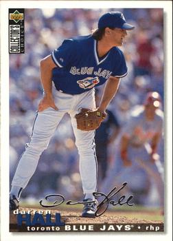 1995 Collector's Choice - Silver Signature #141 Darren Hall Front