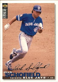 1995 Collector's Choice - Silver Signature #153 Dick Schofield Front