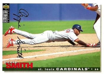 1995 Collector's Choice - Silver Signature #200 Ozzie Smith Front