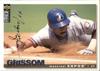 1995 Collector's Choice - Silver Signature #237 Marquis Grissom Front
