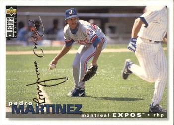 1995 Collector's Choice - Silver Signature #244 Pedro J. Martinez Front